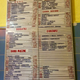 The menu at Bar Gdanski.